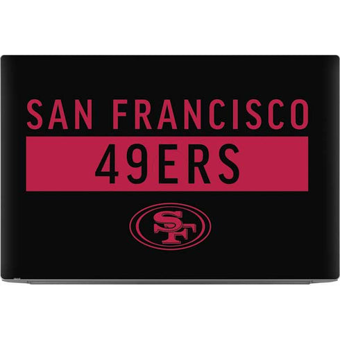 NFL San Francisco 49ers Black Performance Series Dell XPS Skin